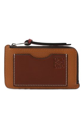 Женский кожаный футляр для кредитных карт LOEWE коричневого цвета по цене 27950 руб., арт. C660Z40X04 | Фото 1 Женский кожаный футляр для кредитных карт LOEWE коричневого цвета, арт. C660Z40X04 | Фото 1