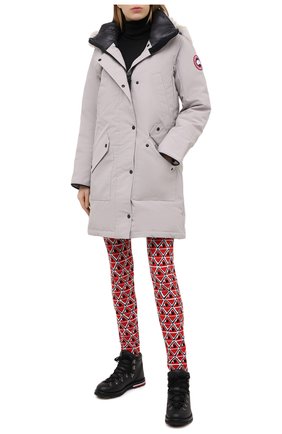 Женская парка ellesmere CANADA GOOSE серого цвета по цене 122500 руб., арт. 6555L | Фото 2 Женская парка ellesmere CANADA GOOSE серого цвета, арт. 6555L | Фото 2