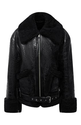 Женская дубленка DRIES VAN NOTEN черного цвета по цене 299500 руб., арт. 202-11804-1382 | Фото 1 Женская дубленка DRIES VAN NOTEN черного цвета, арт. 202-11804-1382 | Фото 1