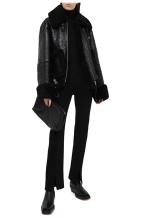 Женская дубленка DRIES VAN NOTEN черного цвета по цене 299500 руб., арт. 202-11804-1382 | Фото 2 Женская дубленка DRIES VAN NOTEN черного цвета, арт. 202-11804-1382 | Фото 2