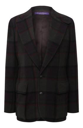 Женский жакет из шерсти и кашемира RALPH LAUREN фиолетового цвета по цене 314000 руб., арт. 290824554 | Фото 1 Женский жакет из шерсти и кашемира RALPH LAUREN фиолетового цвета, арт. 290824554 | Фото 1 (Случай: Повседневный; Материал подклада: Купро; Материал внешний: Шерсть, Кашемир; Длина (для топов): Стандартные; Женское Кросс-КТ: Жакет-одежда; 1-2-бортные: Однобортные; Стили: Кэжуэл; Рукава: Длинные)