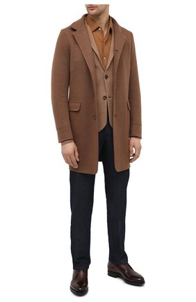 Мужские кожаные ботинки SANTONI коричневого цвета по цене 86100 руб., арт. MC0S11764UL3ASEBM48 | Фото 2 Мужские кожаные ботинки SANTONI коричневого цвета, арт. MC0S11764UL3ASEBM48 | Фото 2