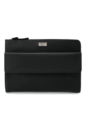 Мужская кожаная папка для документов KITON черного цвета по цене 131000 руб., арт. UBS0TTN00815 | Фото 1 Мужская кожаная папка для документов KITON черного цвета, арт. UBS0TTN00815 | Фото 1