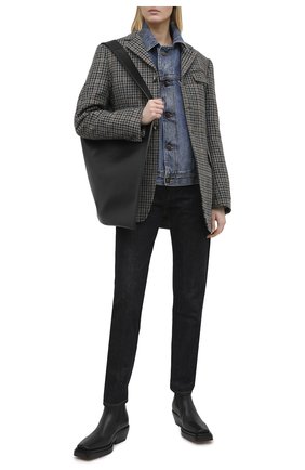 Женская джинсовая куртка MAISON MARGIELA синего цвета по цене 109500 руб., арт. S51AM0421/S30617 | Фото 2 Женская джинсовая куртка MAISON MARGIELA синего цвета, арт. S51AM0421/S30617 | Фото 2