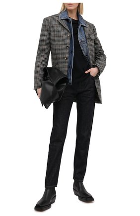 Женский шерстяной жакет MAISON MARGIELA серого цвета по цене 156000 руб., арт. S29BN0356/S53466 | Фото 2 Женский шерстяной жакет MAISON MARGIELA серого цвета, арт. S29BN0356/S53466 | Фото 2