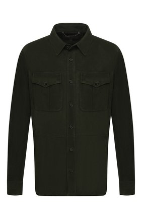 Мужская замшевая рубашка RALPH LAUREN зеленого цвета по цене 224000 руб., арт. 790654923 | Фото 1 Мужская замшевая рубашка RALPH LAUREN зеленого цвета, арт. 790654923 | Фото 1 (Длина (для топов): Стандартные; Стили: Кэжуэл; Рукава: Длинные; Случай: Повседневный; Воротник: Кент; Манжеты: На пуговицах; Материал внешний: Замша; Мужское Кросс-КТ: Рубашка-одежда; Принт: Однотонные)