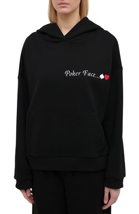 Женский хлопковый костюм SEVEN LAB черного цвета по цене 15330 руб., арт. HP20-PF black | Фото 2 Женский хлопковый костюм SEVEN LAB черного цвета, арт. HP20-PF black | Фото 2