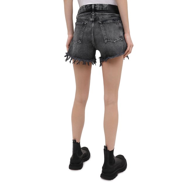 фото Джинсовые шорты moussy