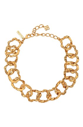 Женское колье OSCAR DE LA RENTA золотого цвета по цене 69950 руб., арт. P20J036G0L | Фото 1 Женское колье OSCAR DE LA RENTA золотого цвета, арт. P20J036G0L | Фото 1