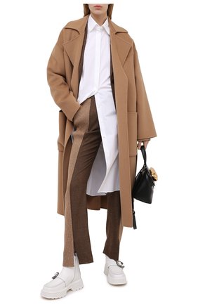 Женские кожаные ботинки hunder GUCCI белого цвета по цене 89950 руб., арт. 627291/DS800 | Фото 2 Женские кожаные ботинки hunder GUCCI белого цвета, арт. 627291/DS800 | Фото 2