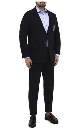Мужской пиджак BILLIONAIRE темно-синего цвета по цене 130500 руб., арт. O20C MRF1308 BTE004N | Фото 2 Мужской пиджак BILLIONAIRE темно-синего цвета, арт. O20C MRF1308 BTE004N | Фото 2