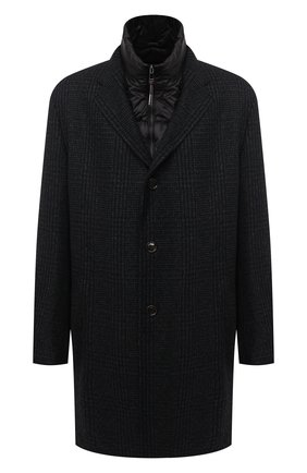 Мужской пальто WINDSOR темно-синего цвета по цене 97200 руб., арт. 13 CELLAN0-U 10010165/60-66 | Фото 1 Мужской пальто WINDSOR темно-синего цвета, арт. 13 CELLAN0-U 10010165/60-66 | Фото 1