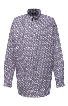 Мужская хлопковая рубашка PAUL&SHARK синего цвета по цене 28400 руб., арт. I20P3135/C00/48-50 | Фото 1 Мужская хлопковая рубашка PAUL&SHARK синего цвета, арт. I20P3135/C00/48-50 | Фото 1 (Рукава: Длинные; Материал внешний: Хлопок; Случай: Повседневный; Стили: Кэжуэл; Рубашки М: Regular Fit; Big sizes: Big Sizes; Воротник: Button down; Принт: С принтом; Манжеты: На пуговицах; Длина (для топов): Удлиненные; Мужское Кросс-КТ: Рубашка-одежда)
