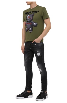 Мужские джинсы PHILIPP PLEIN серого цвета по цене 62430 руб., арт. A20C MDT2307 PDE004N | Фото 2 Мужские джинсы PHILIPP PLEIN серого цвета, арт. A20C MDT2307 PDE004N | Фото 2