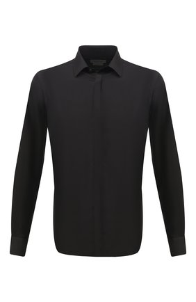 Мужская шелковая сорочка CORNELIANI черного цвета по цене 38850 руб., арт. 86P082-0811100/00 | Фото 1 Мужская шелковая сорочка CORNELIANI черного цвета, арт. 86P082-0811100/00 | Фото 1