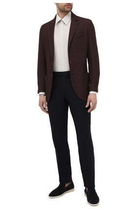 Мужская шелковая сорочка CORNELIANI светло-серого цвета по цене 38850 руб., арт. 86P082-0811100/00 | Фото 2 Мужская шелковая сорочка CORNELIANI светло-серого цвета, арт. 86P082-0811100/00 | Фото 2