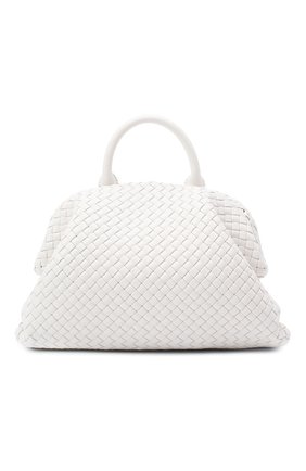 Женская сумка bv handle BOTTEGA VENETA белого цвета по цене 331500 руб., арт. 639301/V01D1 | Фото 1 Женская сумка bv handle BOTTEGA VENETA белого цвета, арт. 639301/V01D1 | Фото 1