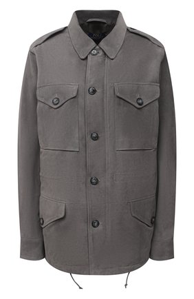Женская замшевая куртка POLO RALPH LAUREN серого цвета по цене 130500 руб., арт. 211821118 | Фото 1 Женская замшевая куртка POLO RALPH LAUREN серого цвета, арт. 211821118 | Фото 1
