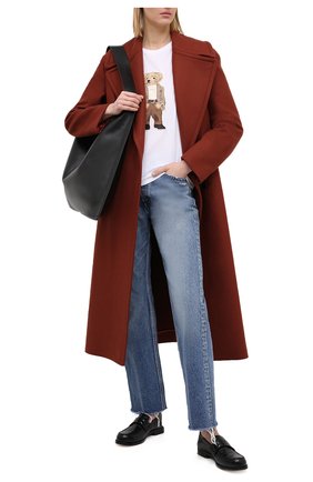 Женская хлопковая футболка RALPH LAUREN белого цвета по цене 45550 руб., арт. 290819495 | Фото 2 Женская хлопковая футболка RALPH LAUREN белого цвета, арт. 290819495 | Фото 2
