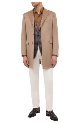 Мужской кашемировое пальто CORNELIANI бежевого цвета по цене 223500 руб., арт. 861403-0812098/00 | Фото 2 Мужской кашемировое пальто CORNELIANI бежевого цвета, арт. 861403-0812098/00 | Фото 2