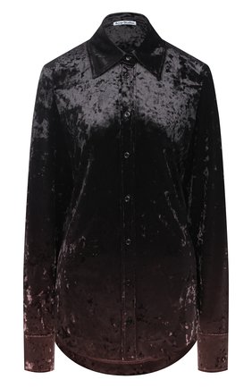 Женская рубашка ACNE STUDIOS коричневого цвета по цене 45350 руб., арт. AC0287 | Фото 1 Женская рубашка ACNE STUDIOS коричневого цвета, арт. AC0287 | Фото 1