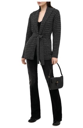 Женский кашемировый кардиган RALPH LAUREN серого цвета по цене 494500 руб., арт. 290820239 | Фото 2 Женский кашемировый кардиган RALPH LAUREN серого цвета, арт. 290820239 | Фото 2