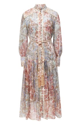 Женское шелковое платье ZIMMERMANN разноцветного цвета по цене 99500 руб., арт. 9180DLKY | Фото 1 Женское шелковое платье ZIMMERMANN разноцветного цвета, арт. 9180DLKY | Фото 1
