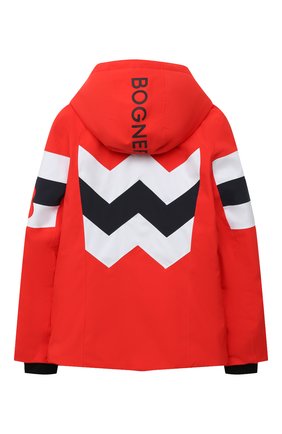 Детская куртка с капюшоном BOGNER KIDS кораллового цвета по цене 46510 руб., арт. 35615186 | Фото 2 Детская куртка с капюшоном BOGNER KIDS кораллового цвета, арт. 35615186 | Фото 2