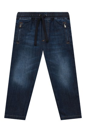 Детские джинсы DOLCE & GABBANA синего цвета по цене 15100 руб., арт. L43P02/LD946/2-6 | Фото 1 Детские джинсы DOLCE & GABBANA синего цвета, арт. L43P02/LD946/2-6 | Фото 1