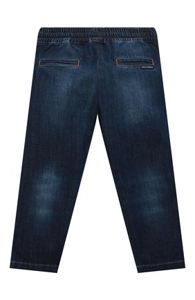Детские джинсы DOLCE & GABBANA синего цвета по цене 15100 руб., арт. L43P02/LD946/2-6 | Фото 2 Детские джинсы DOLCE & GABBANA синего цвета, арт. L43P02/LD946/2-6 | Фото 2