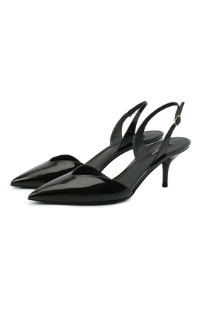 Женская кожаные туфли DOLCE & GABBANA черного цвета по цене 49950 руб., арт. CG0453/A1037 | Фото 1 Женская кожаные туфли DOLCE & GABBANA черного цвета, арт. CG0453/A1037 | Фото 1