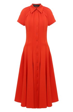 Женское платье BRANDON MAXWELL оранжевого цвета по цене 173000 руб., арт. DR251PF20 | Фото 1 Женское платье BRANDON MAXWELL оранжевого цвета, арт. DR251PF20 | Фото 1