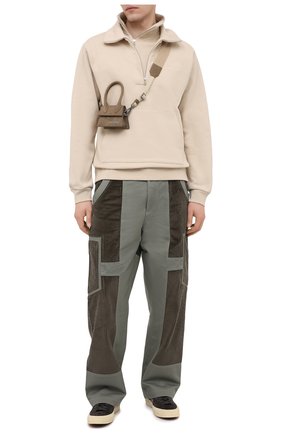 Мужская кожаная сумка le chiquito homme JACQUEMUS хаки цвета по цене 47500 руб., арт. 206BA02/306570 | Фото 2 Мужская кожаная сумка le chiquito homme JACQUEMUS хаки цвета, арт. 206BA02/306570 | Фото 2
