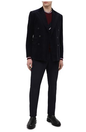 Мужской хлопковый пиджак RALPH LAUREN темно-синего цвета по цене 237000 руб., арт. 798804750 | Фото 2 Мужской хлопковый пиджак RALPH LAUREN темно-синего цвета, арт. 798804750 | Фото 2