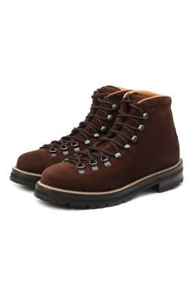 Женские замшевые ботинки RALPH LAUREN коричневого цвета по цене 181500 руб., арт. 800838523 | Фото 1 Женские замшевые ботинки RALPH LAUREN коричневого цвета, арт. 800838523 | Фото 1