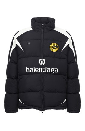 Мужская утепленная куртка BALENCIAGA темно-синего цвета по цене 264000 руб., арт. 642345/TG011 | Фото 1 Мужская утепленная куртка BALENCIAGA темно-синего цвета, арт. 642345/TG011 | Фото 1