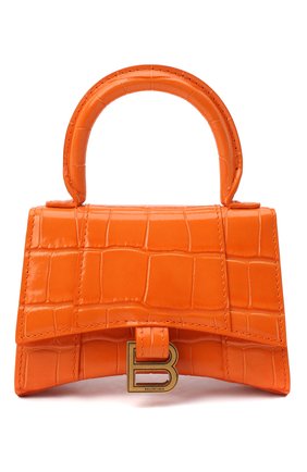 Женская сумка hourglass BALENCIAGA оранжевого цвета по цене 64500 руб., арт. 637372/1LRGM | Фото 1 Женская сумка hourglass BALENCIAGA оранжевого цвета, арт. 637372/1LRGM | Фото 1