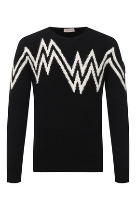 Мужской свитер MONCLER черного цвета по цене 61100 руб., арт. F2-091-9C750-00-A9498 | Фото 1 Мужской свитер MONCLER черного цвета, арт. F2-091-9C750-00-A9498 | Фото 1