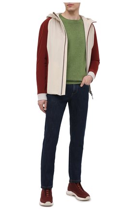 Мужская утепленная куртка LORO PIANA бордового цвета по цене 251500 руб., арт. FAI9738 | Фото 2 Мужская утепленная куртка LORO PIANA бордового цвета, арт. FAI9738 | Фото 2