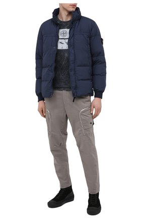 Мужской брюки-карго из хлопка и шерсти STONE ISLAND SHADOW PROJECT серого цвета по цене 49950 руб., арт. 731930508 | Фото 2 Мужской брюки-карго из хлопка и шерсти STONE ISLAND SHADOW PROJECT серого цвета, арт. 731930508 | Фото 2