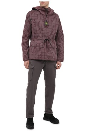 Мужская анорак STONE ISLAND бордового цвета по цене 99200 руб., арт. 7315436E1 | Фото 2 Мужская анорак STONE ISLAND бордового цвета, арт. 7315436E1 | Фото 2