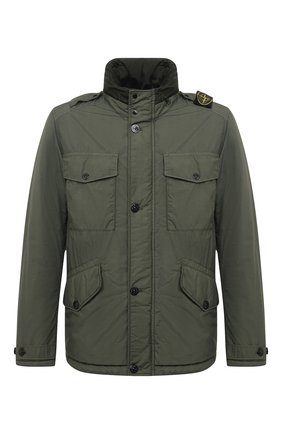 Мужская утепленная куртка STONE ISLAND темно-зеленого цвета по цене 89950 руб., арт. 731543532 | Фото 1 Мужская утепленная куртка STONE ISLAND темно-зеленого цвета, арт. 731543532 | Фото 1