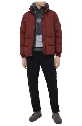 Мужской хлопковые брюки-карго STONE ISLAND темно-синего цвета по цене 33500 руб., арт. 731531710 | Фото 2 Мужской хлопковые брюки-карго STONE ISLAND темно-синего цвета, арт. 731531710 | Фото 2
