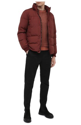 Мужской хлопковые брюки STONE ISLAND черного цвета по цене 24450 руб., арт. 7315309L1 | Фото 2 Мужской хлопковые брюки STONE ISLAND черного цвета, арт. 7315309L1 | Фото 2
