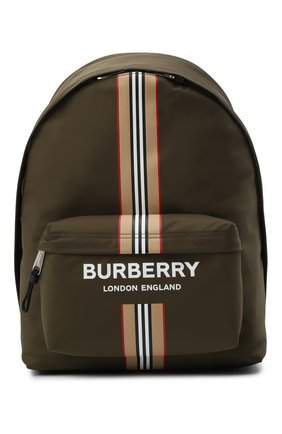 Мужской текстильный рюкзак BURBERRY хаки цвета по цене 79750 руб., арт. 8035765 | Фото 1 Мужской текстильный рюкзак BURBERRY хаки цвета, арт. 8035765 | Фото 1