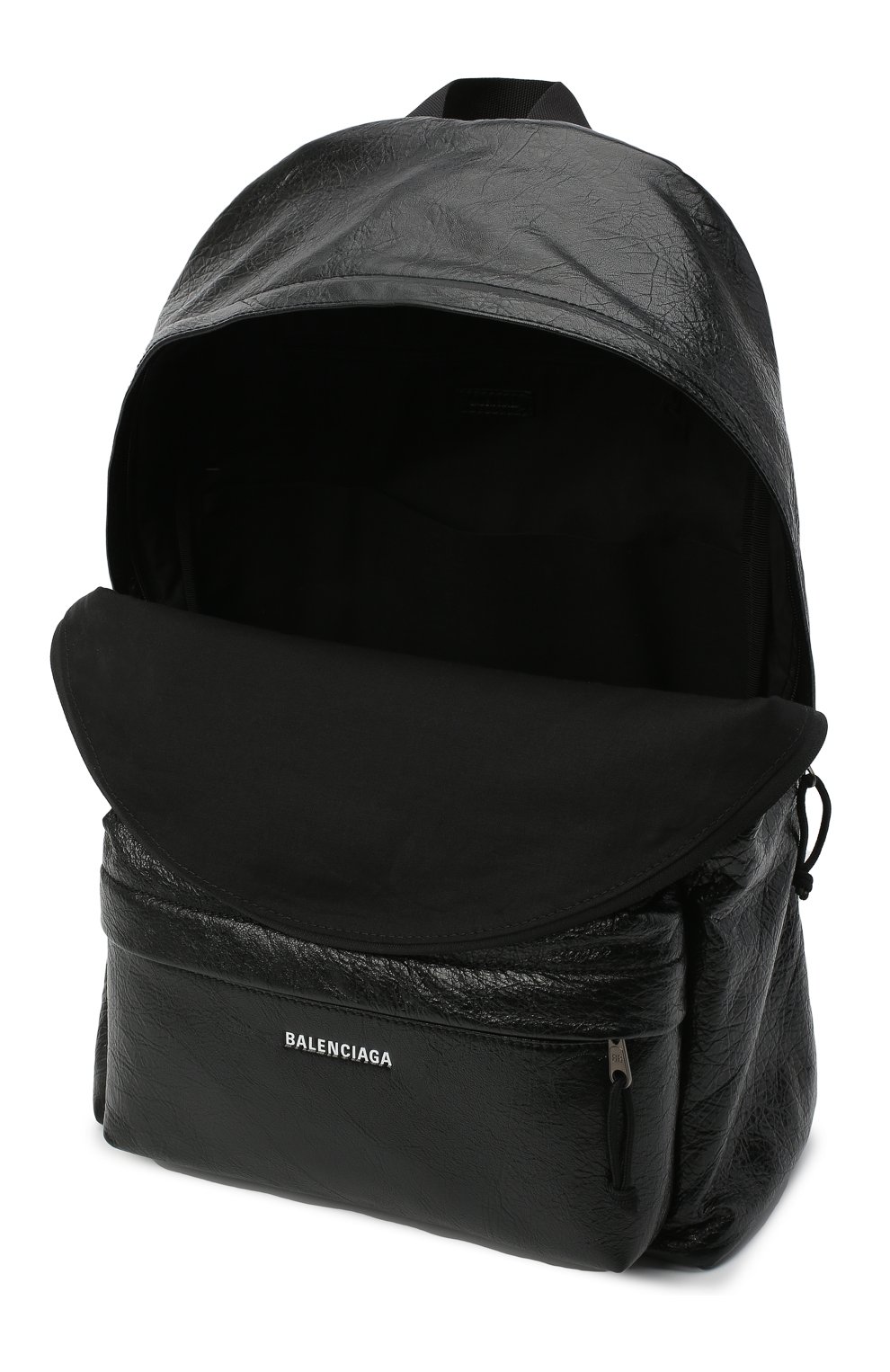 Мужской черный кожаный рюкзак explorer BALENCIAGA купить в интернет ...
