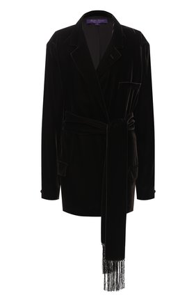 Женский жакет из вискозы RALPH LAUREN коричневого цвета по цене 350500 руб., арт. 293835426 | Фото 1 Женский жакет из вискозы RALPH LAUREN коричневого цвета, арт. 293835426 | Фото 1