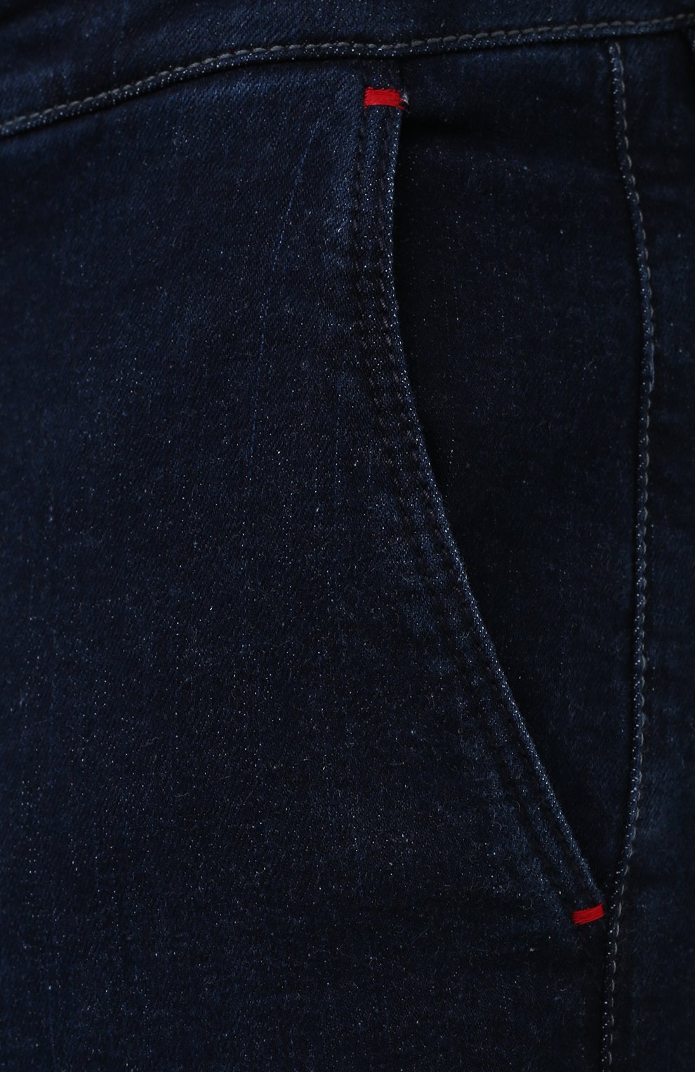 Мужские джинсы ZILLI SPORT темно-синего цвета, арт. MCU-00500-0RDE9/S001 | Фото 5 (Силуэт М (брюки): Прямые; Кросс-КТ: Деним; Длина (брюки, джинсы): Стандартные; Региональные ограничения белый список (Axapta Mercury): RU; Материал внешний: Хлопок, Деним; Стили: Классический)