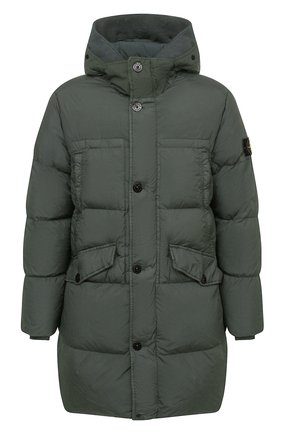 Мужская пуховик STONE ISLAND темно-зеленого цвета по цене 95300 руб., арт. 731570123 | Фото 1 Мужская пуховик STONE ISLAND темно-зеленого цвета, арт. 731570123 | Фото 1