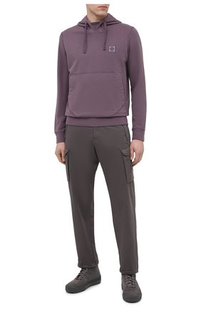 Мужской хлопковое худи STONE ISLAND фиолетового цвета по цене 24450 руб., арт. 731562937 | Фото 2 Мужской хлопковое худи STONE ISLAND фиолетового цвета, арт. 731562937 | Фото 2